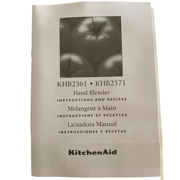 KitchenAid Hand Blender & Accessories KHB2561 - Picture 3 of 3